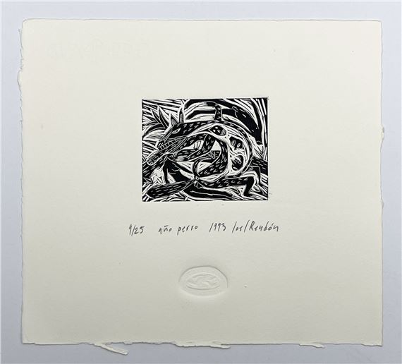 Joel Rendón | Woodcuts, Group of 6 (1991-94) | MutualArt