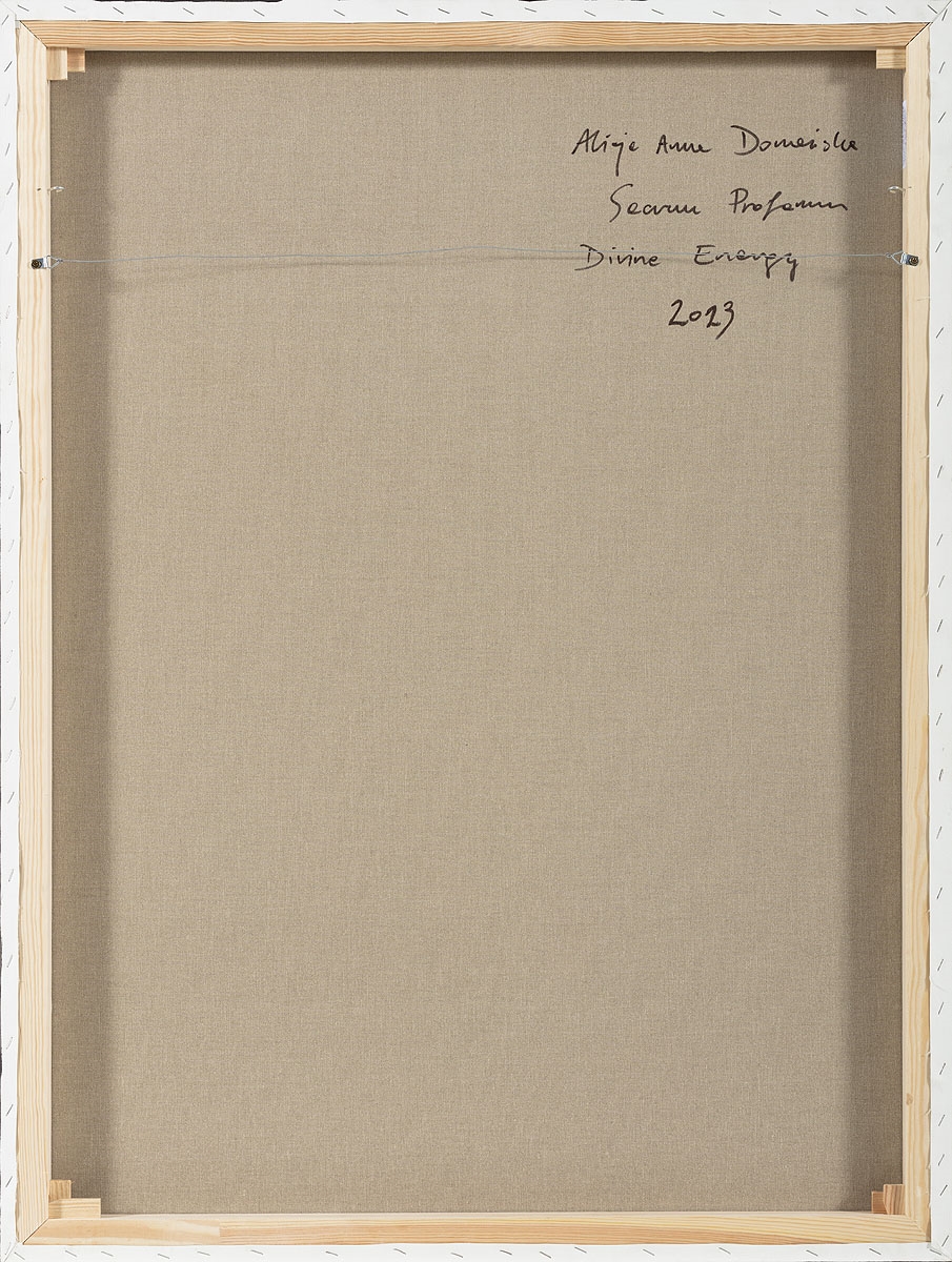 Artwork by Alicja Domańska, Sacrum Profanum - Divine Energy, Made of acrylic on canvas