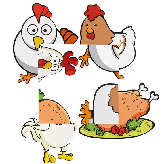 Urs Fischer | Chicken Rotation (2016) | MutualArt
