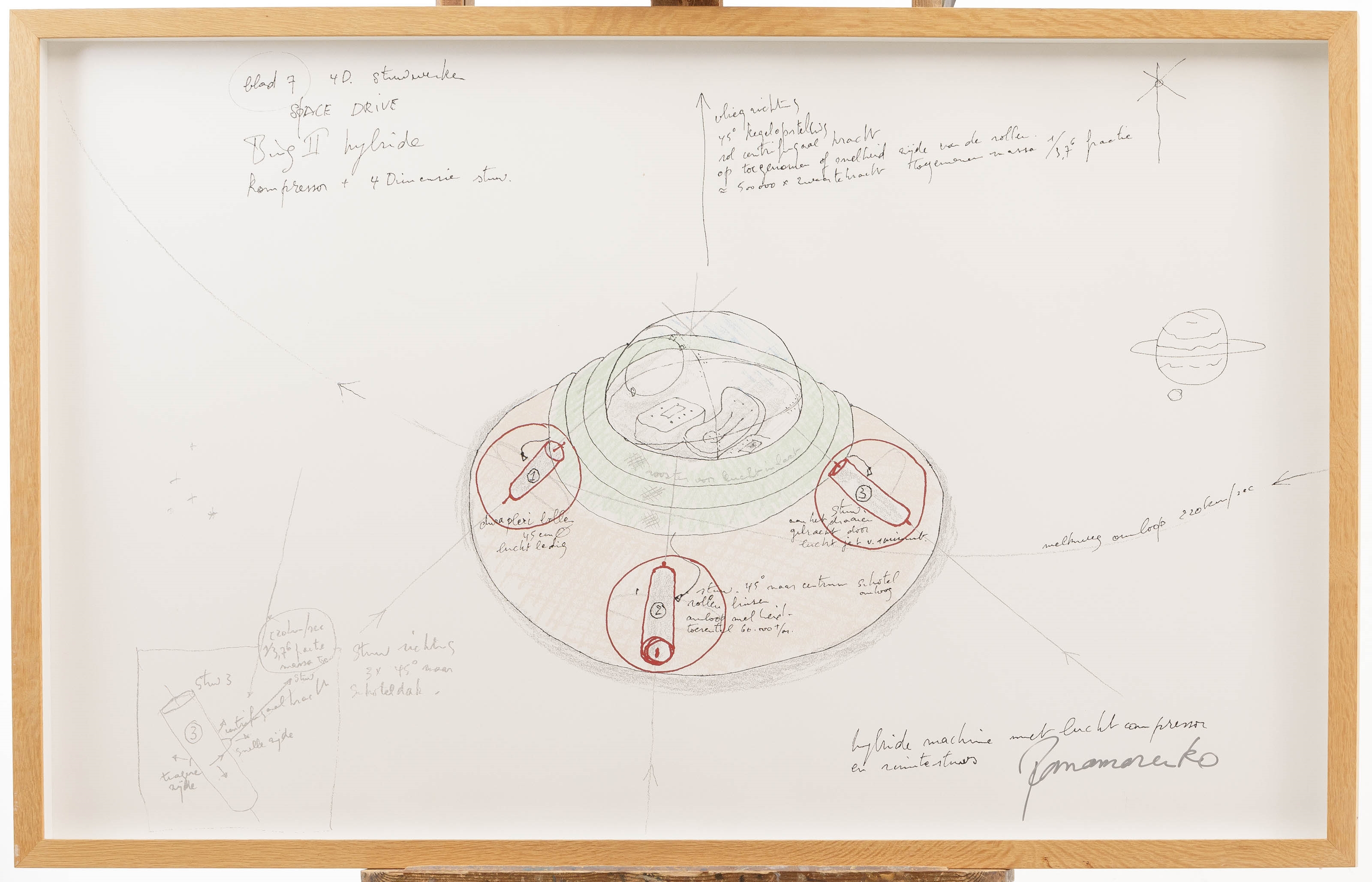Panamarenko Zeefdruk MutualArt