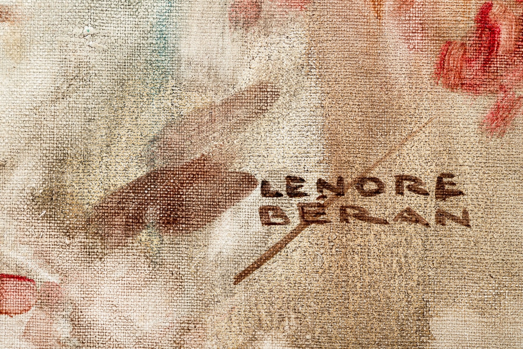 Artwork by Lenore Beran, PORTRAIT OF AN ELDERLY MAN, Made of oil on canvas