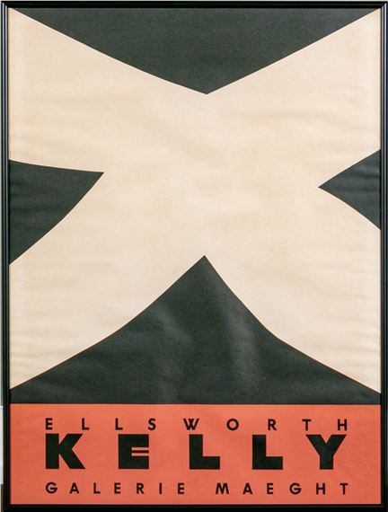 ELLSWORTH KELLY - GALERIE MAEGHT 1958Lot - Ellsworth Kelly 1958