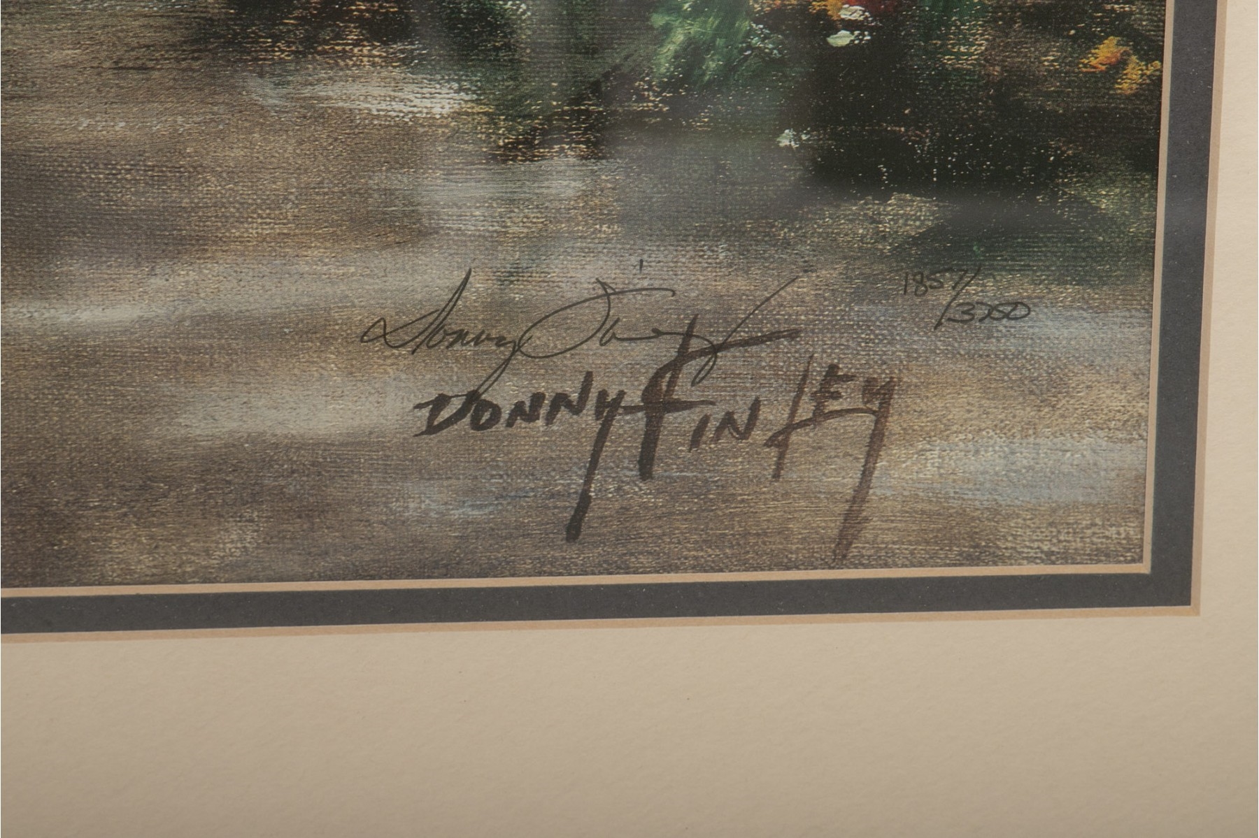 Donny Finley | FLOWERING YARD OF A BRICK HOUSE | MutualArt