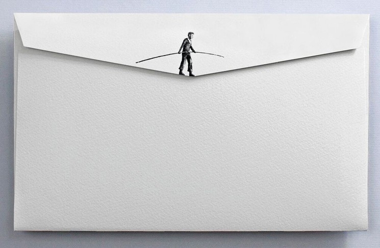 Pejac | Love Letter, 2018 (2018) | MutualArt