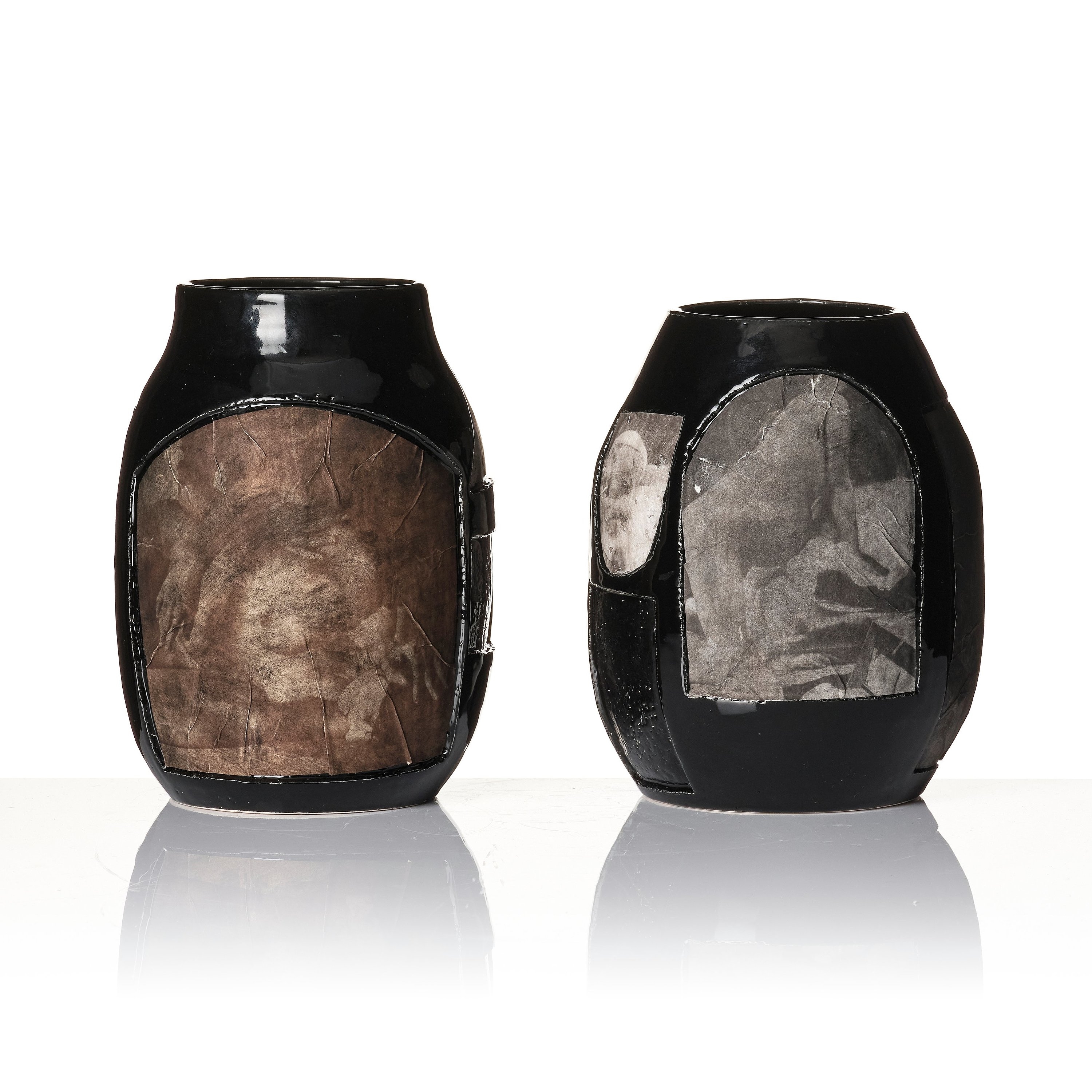 Artwork by Carmen Winant, Untitled., Made of Ceramic and paper decals