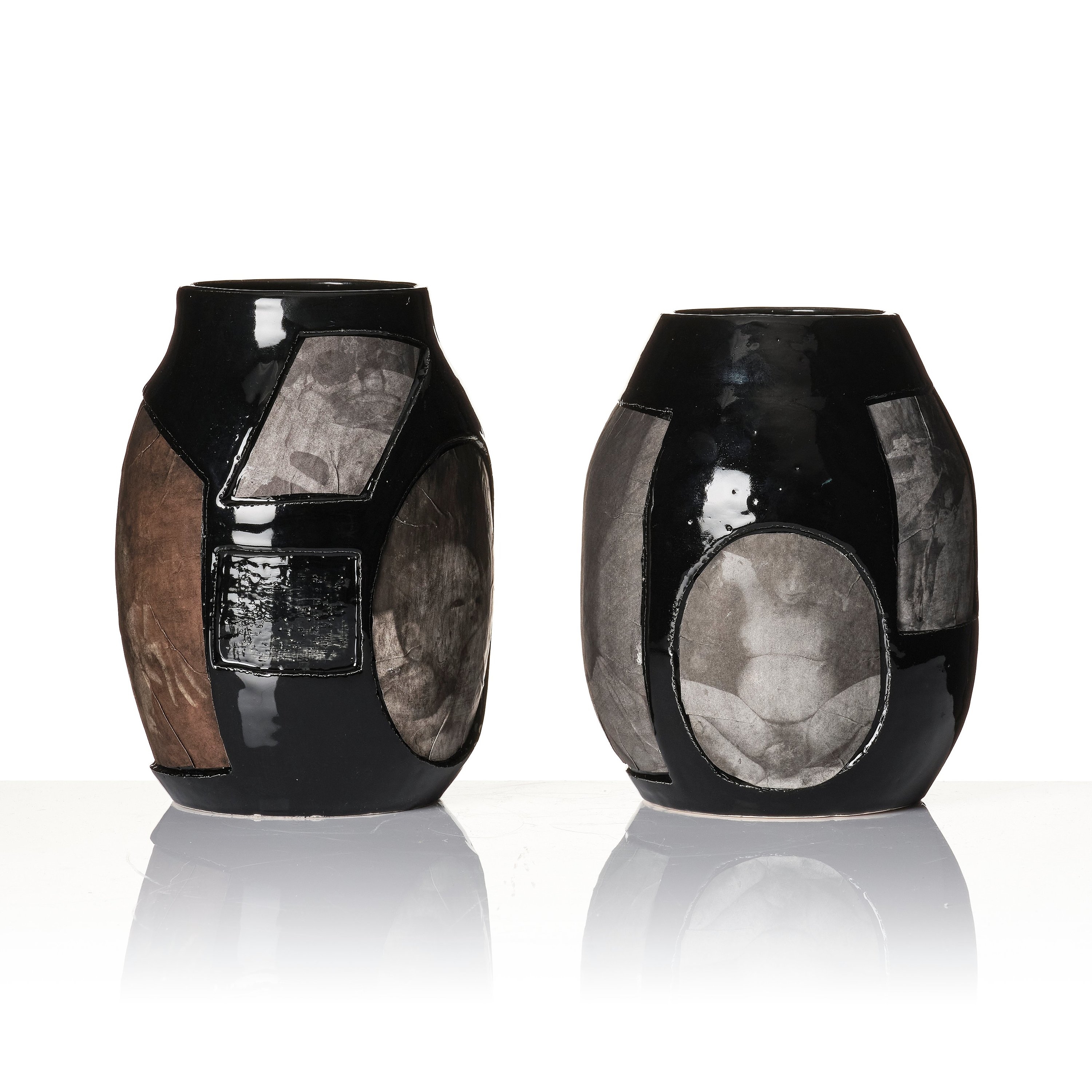 Artwork by Carmen Winant, Untitled., Made of Ceramic and paper decals