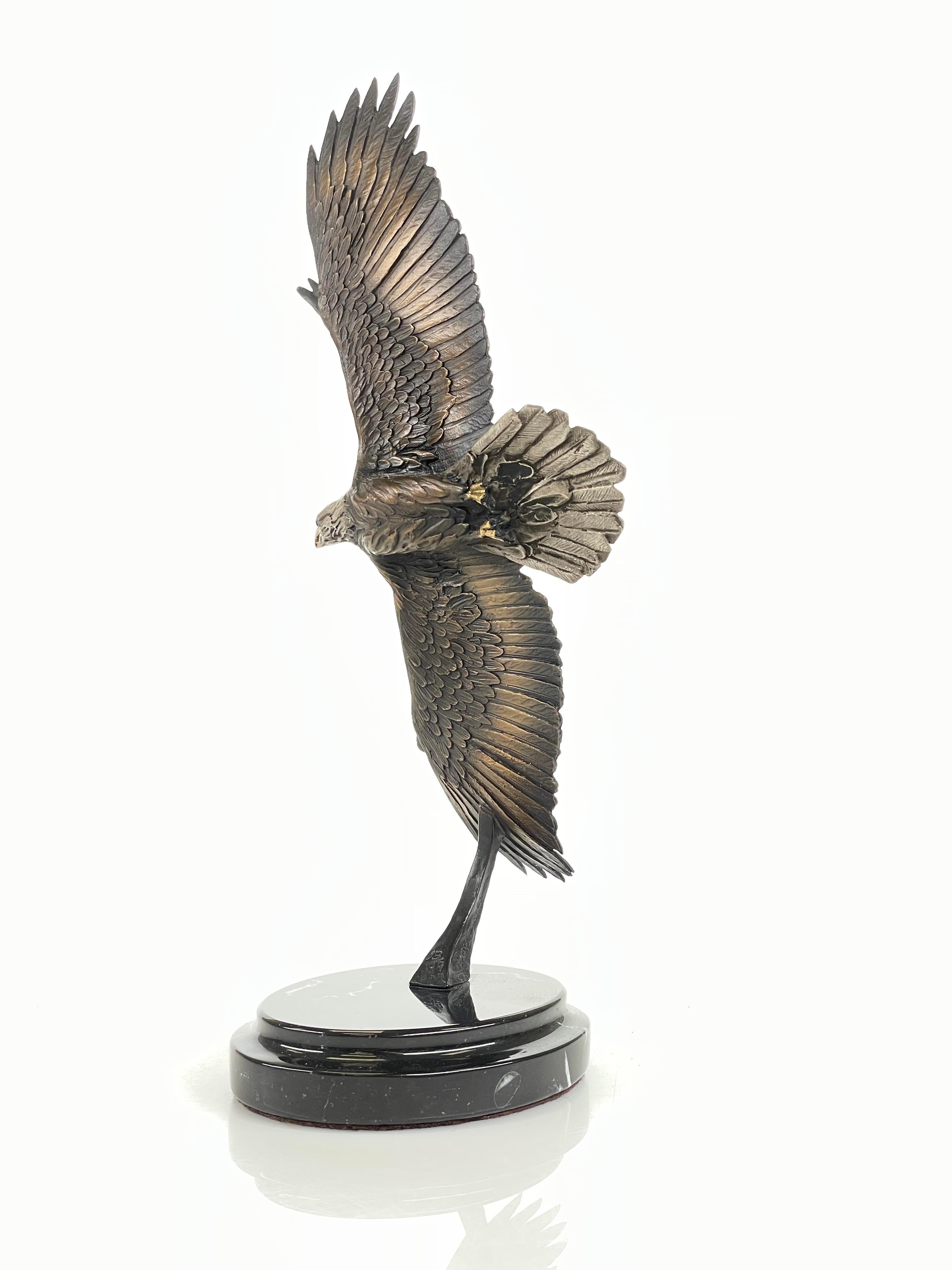 Ken Rowe | Ken Rowe (Born 1954) Belongs to the Wind Bronze Sculpture ...
