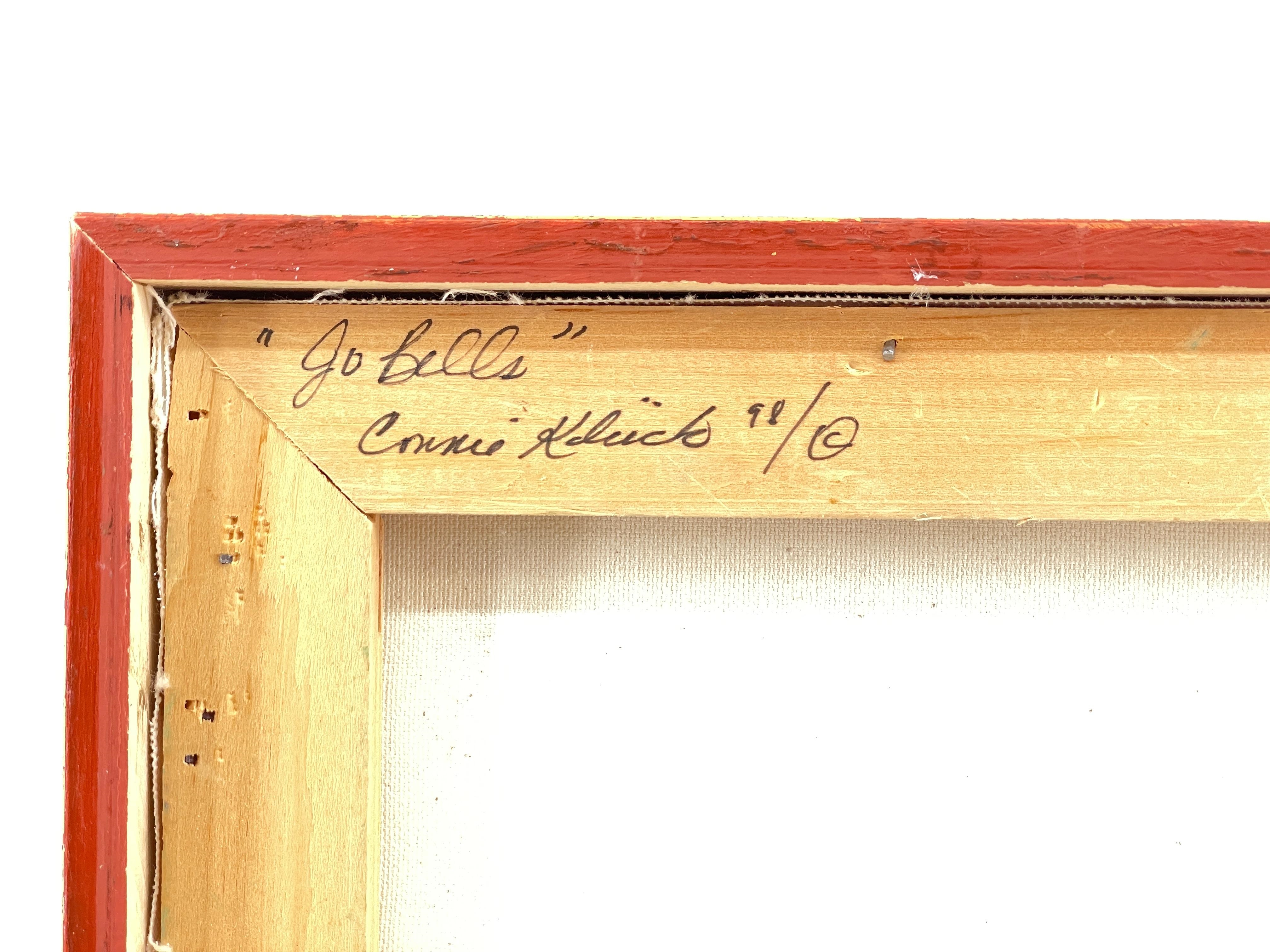 Artwork by Connie Starr Kluck, Connie Starr Kluck "Go Bells" Acrylic on Canvas, Made of Acrylic on Canvas