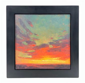 Richard (Rich) Bowman (Born 1969) &quot;Study of Winter&quot; Oil on Canvas - Rich Bowman