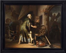 ‘Emotional Masterpiece’: Rembrandt’s Tribute to His Blind Father Goes on Sale at Frieze Masters