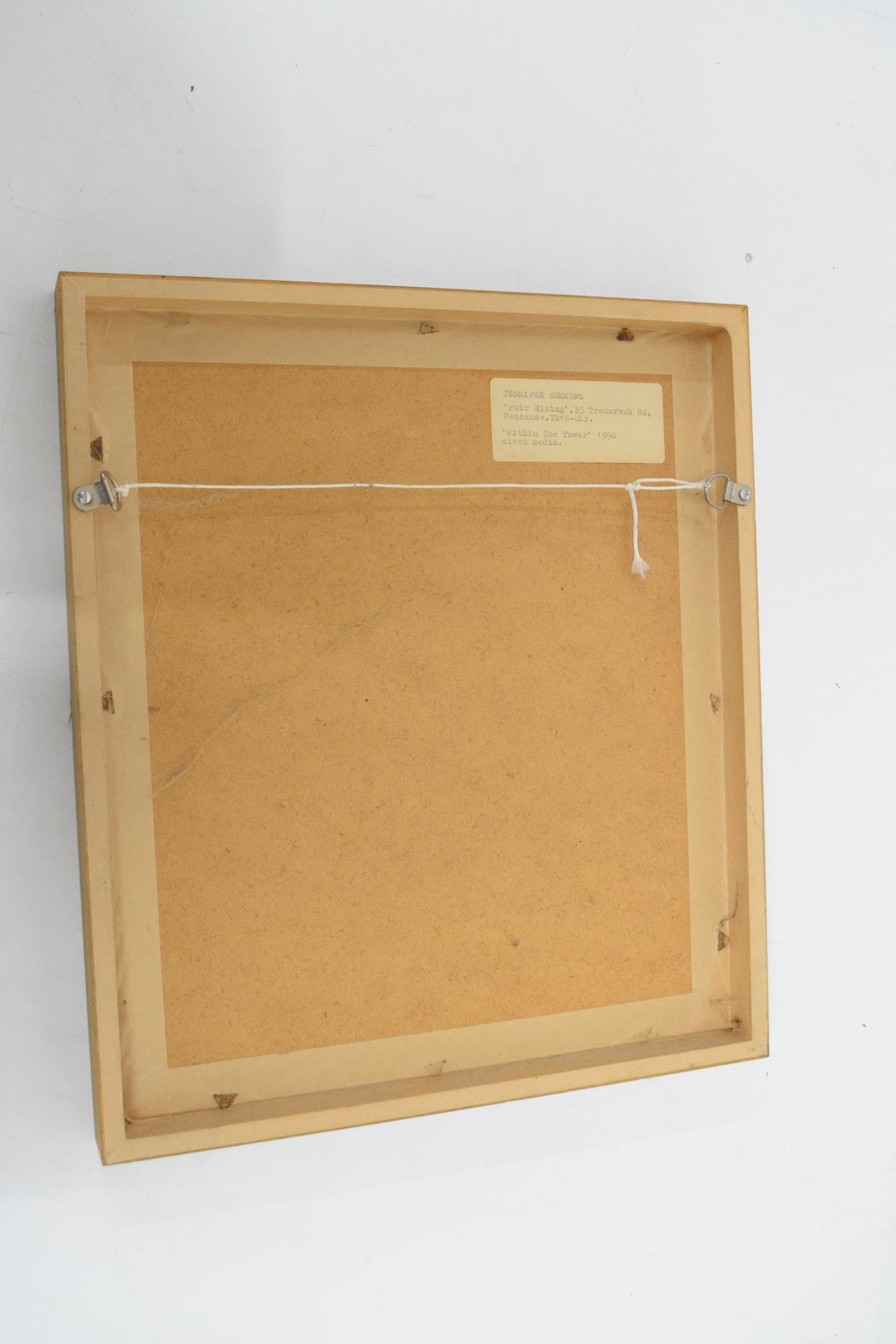 Artwork by Jennifer Semmens, - Mixed media - 'Within the Tower', Made of Mixed media