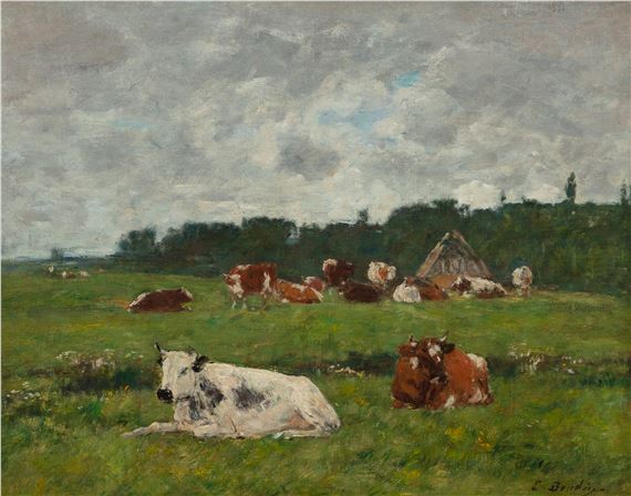 EUGENE BOUDIN、Paturage Eugène Boudin, 