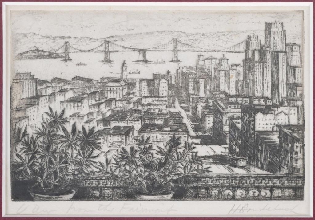 Harriet Roudebush | HARRIET ROUDEBUSH VIEW FROM THE FAIRMONT | MutualArt