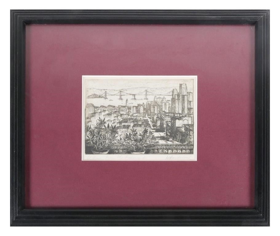Harriet Roudebush | HARRIET ROUDEBUSH VIEW FROM THE FAIRMONT | MutualArt