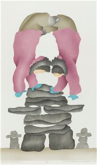 Testing Their Strength - Elsie Anaginak Klengenberg