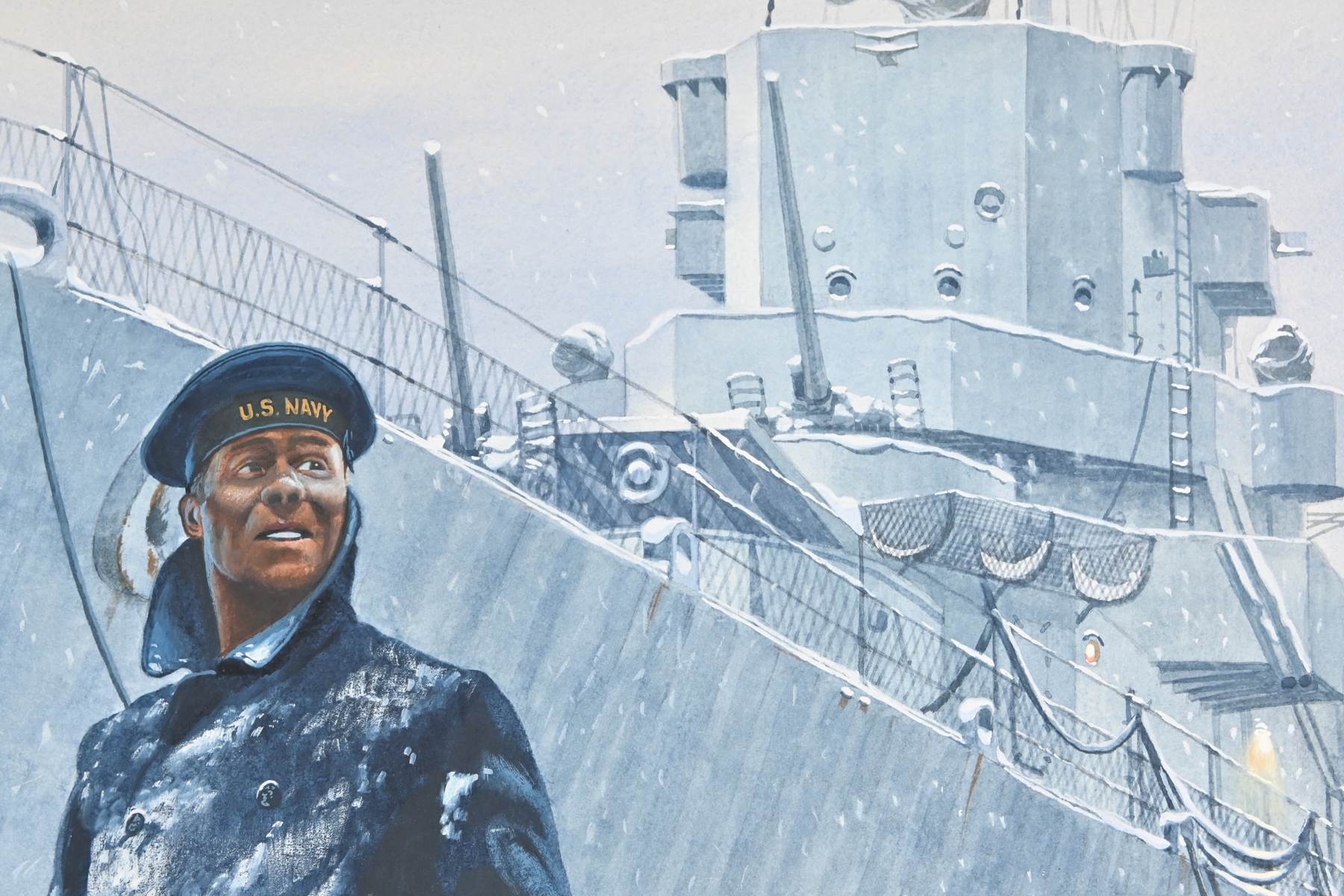Tom Freeman | A New Home, Naval Base (1952) | MutualArt