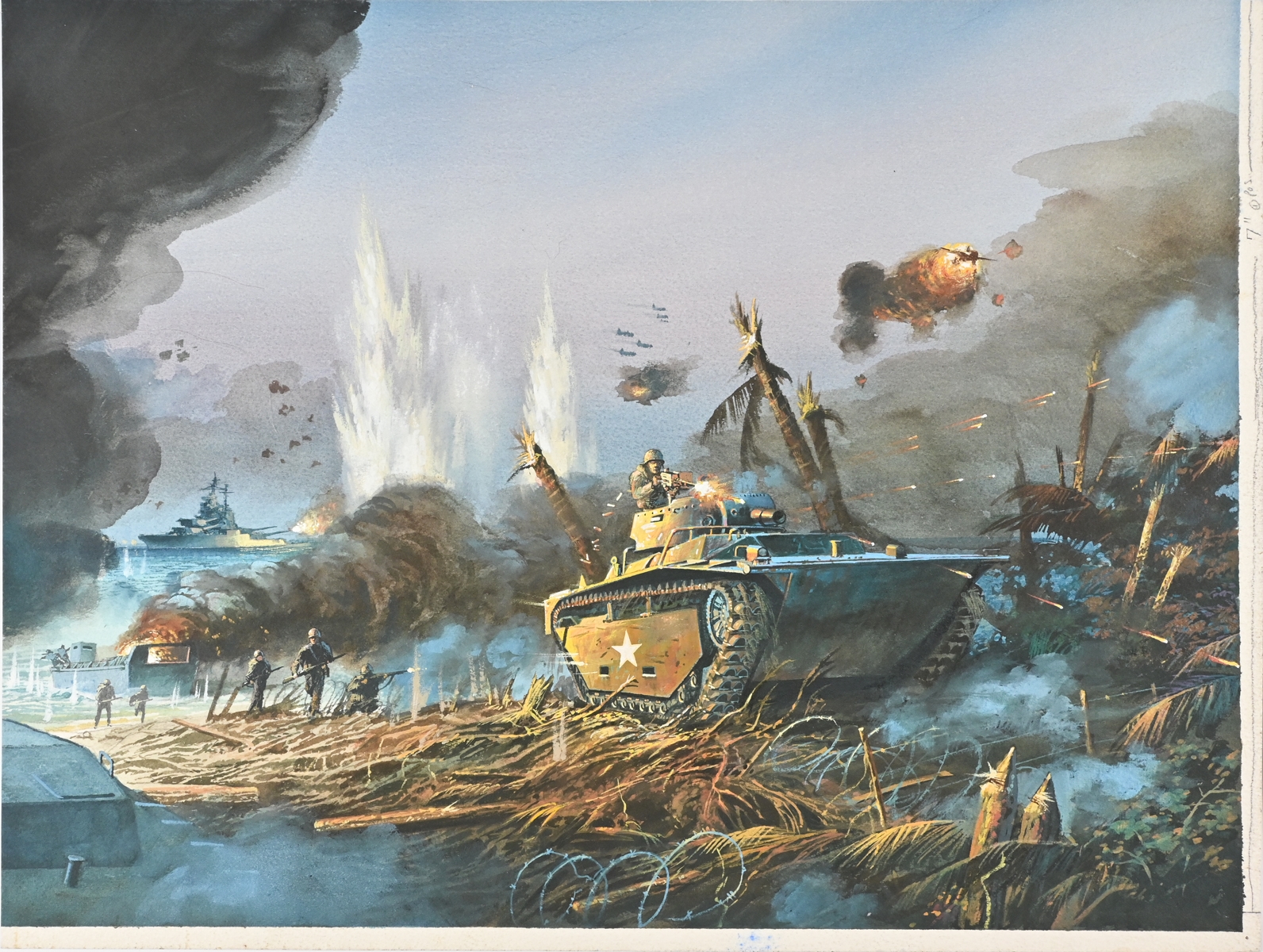 Tom Freeman | Assault on Saigon (1952) | MutualArt
