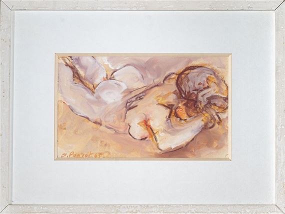 Nu couché by Jacques Poncet, 1965