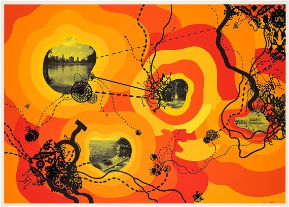 Peak Season (for Parkett 68). by Franz Ackermann, 2003