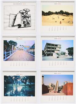 Calendario 2020 (for Parkett 80). - Dominique Gonzalez-Foerster
