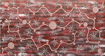 Water Dreaming - Raymond Daniels Jangala