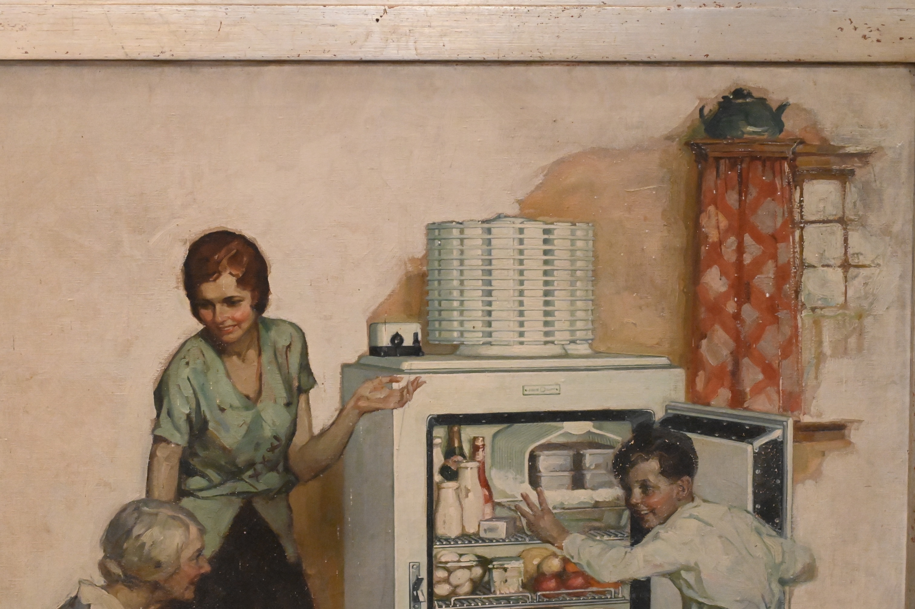 Artwork by Saul Tepper, “The Near Fridge” 1931