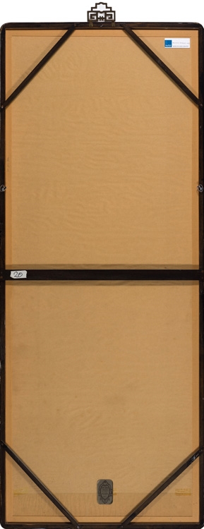 Artwork by Pan He, Lu Zhenhuan, Wen Qiqiu, Jin Hai, Li Fengting, Wang Yunxuan, Collaborative Painting of Amaranth and Chrysanthemum, Made of ink and colour on paper