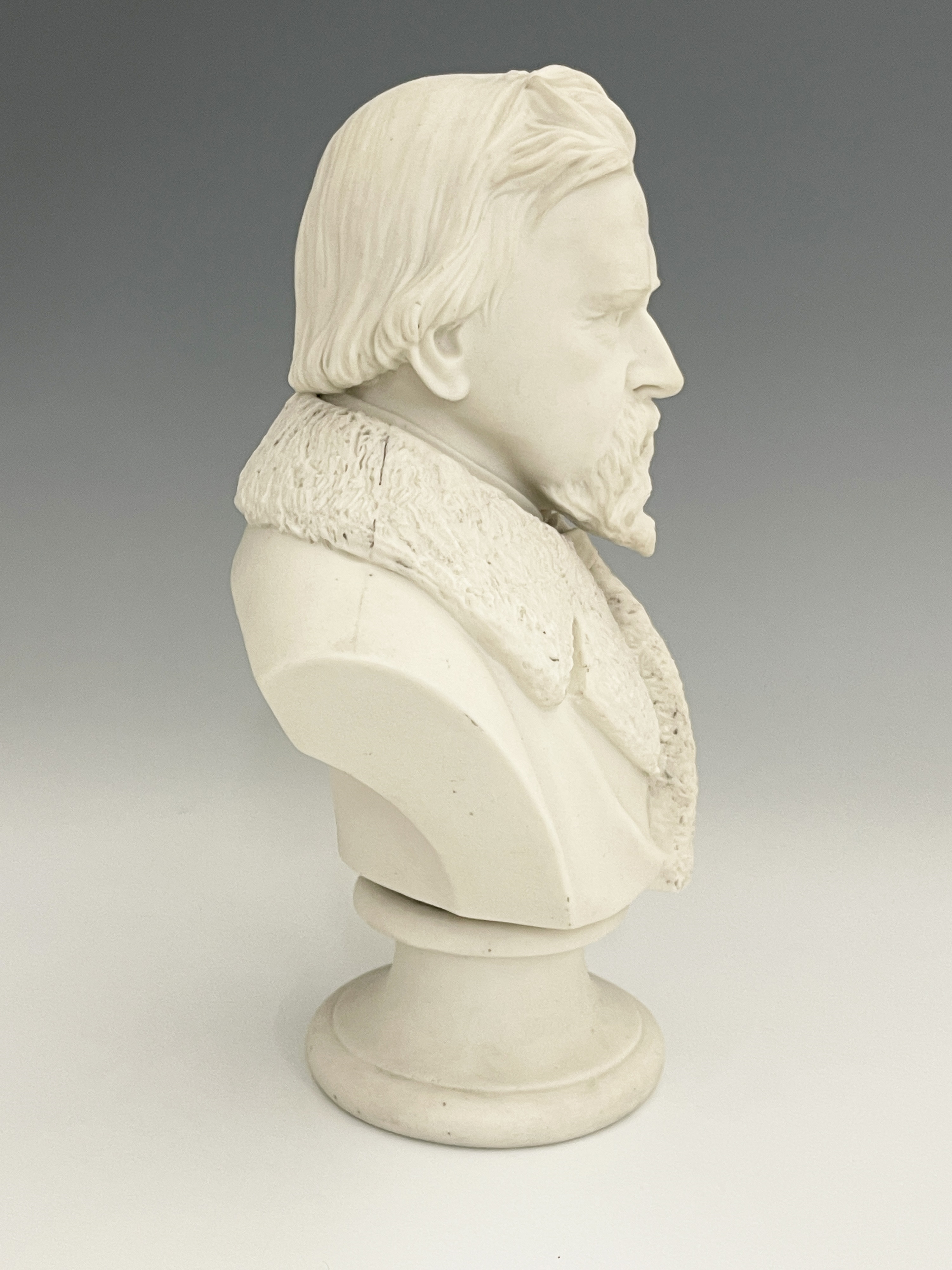 Artwork by George Jacob, Robinson and Leadbetter, Made of Parian bust