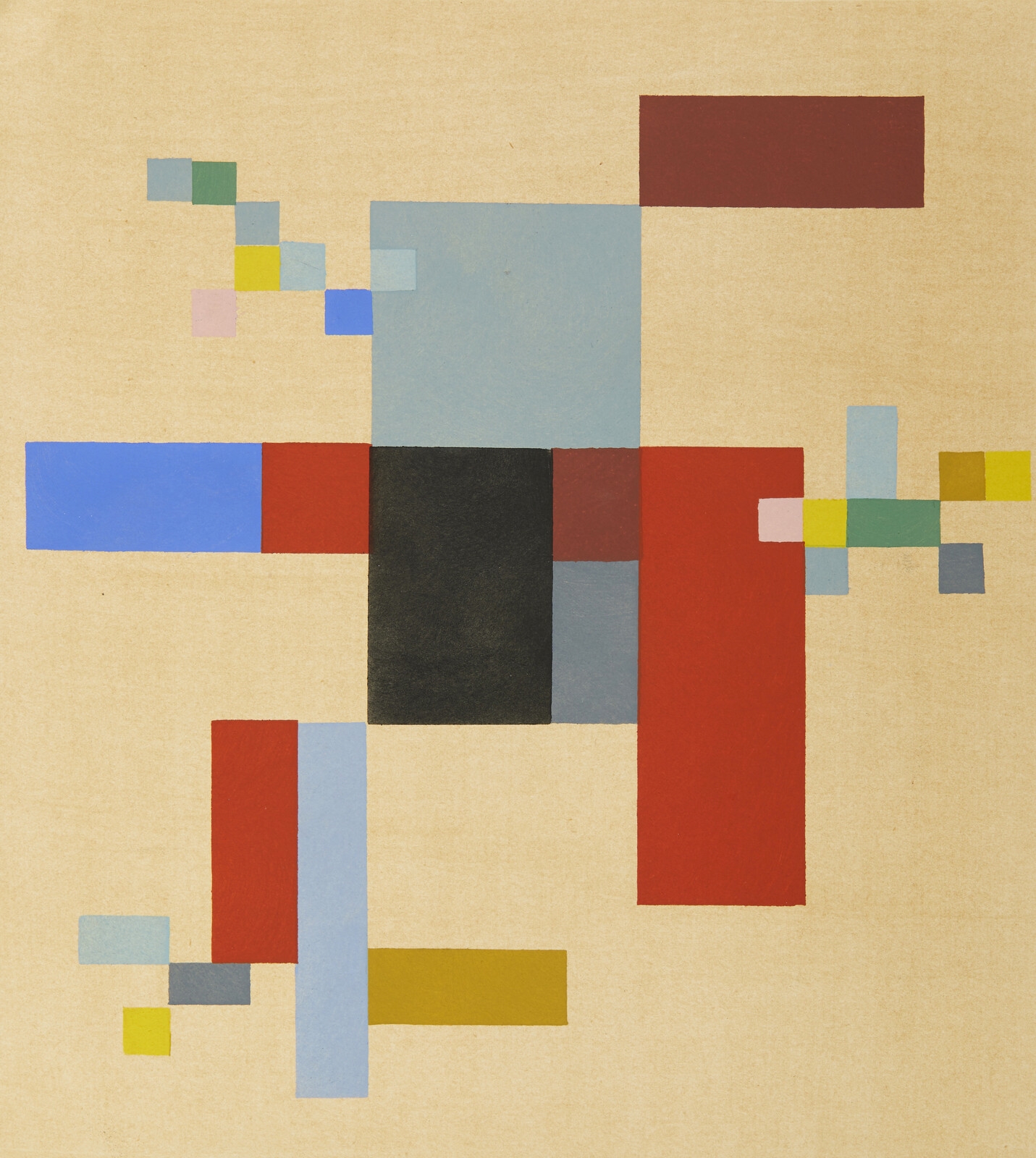 Sophie Taeuber-Arp | Composition dans un cercle (1938) | MutualArt