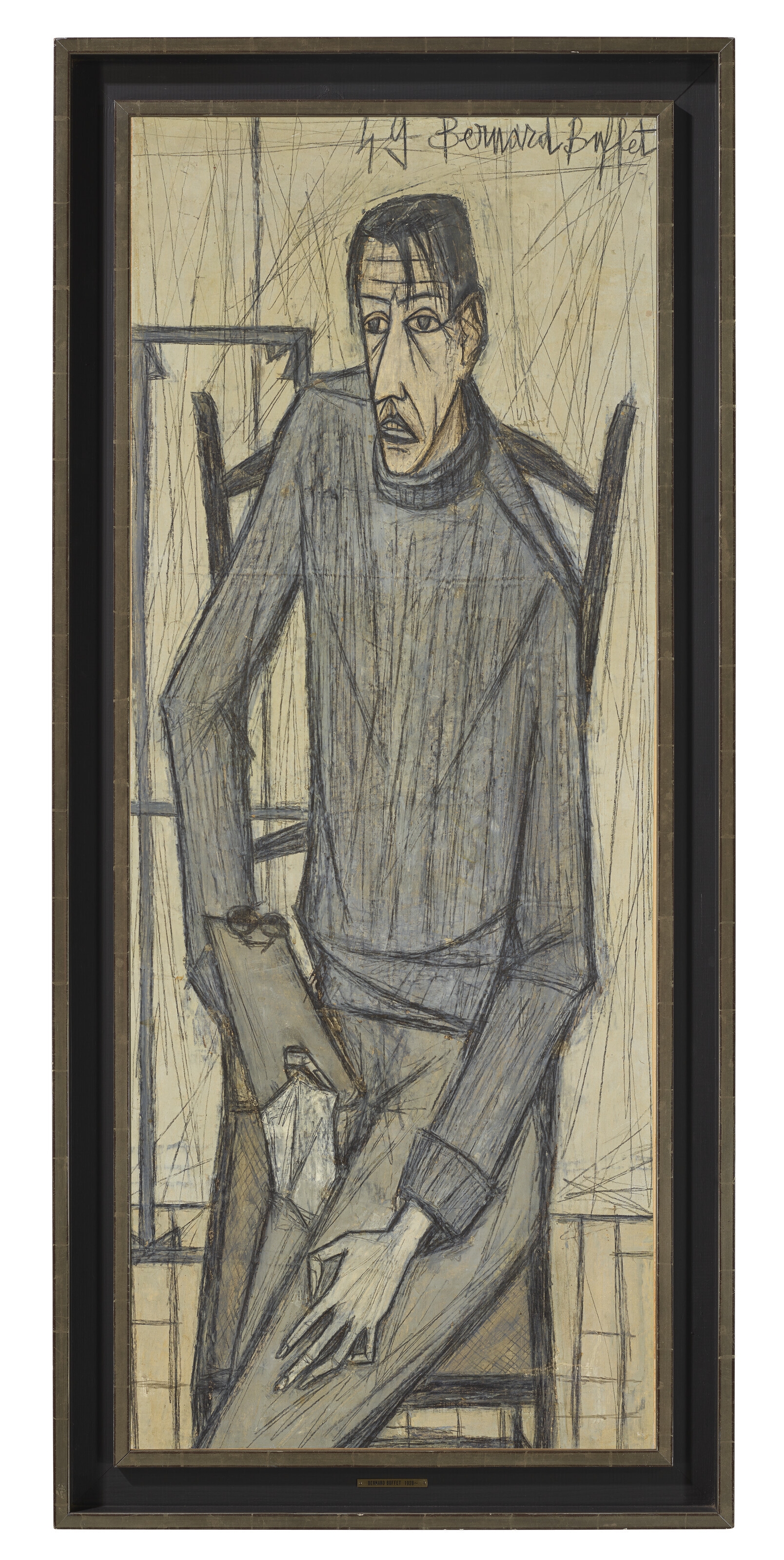 ベルナール・ビュッフェ、【Autoportrait】