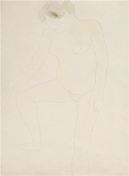 Femme nue debout by Auguste Rodin, Executed circa 1896