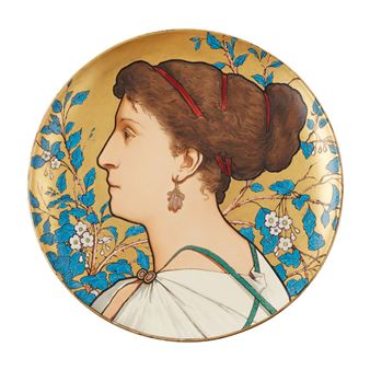 AESTHETIC MOVEMENT CHARGER, CIRCA 1878 - Lucien Besche