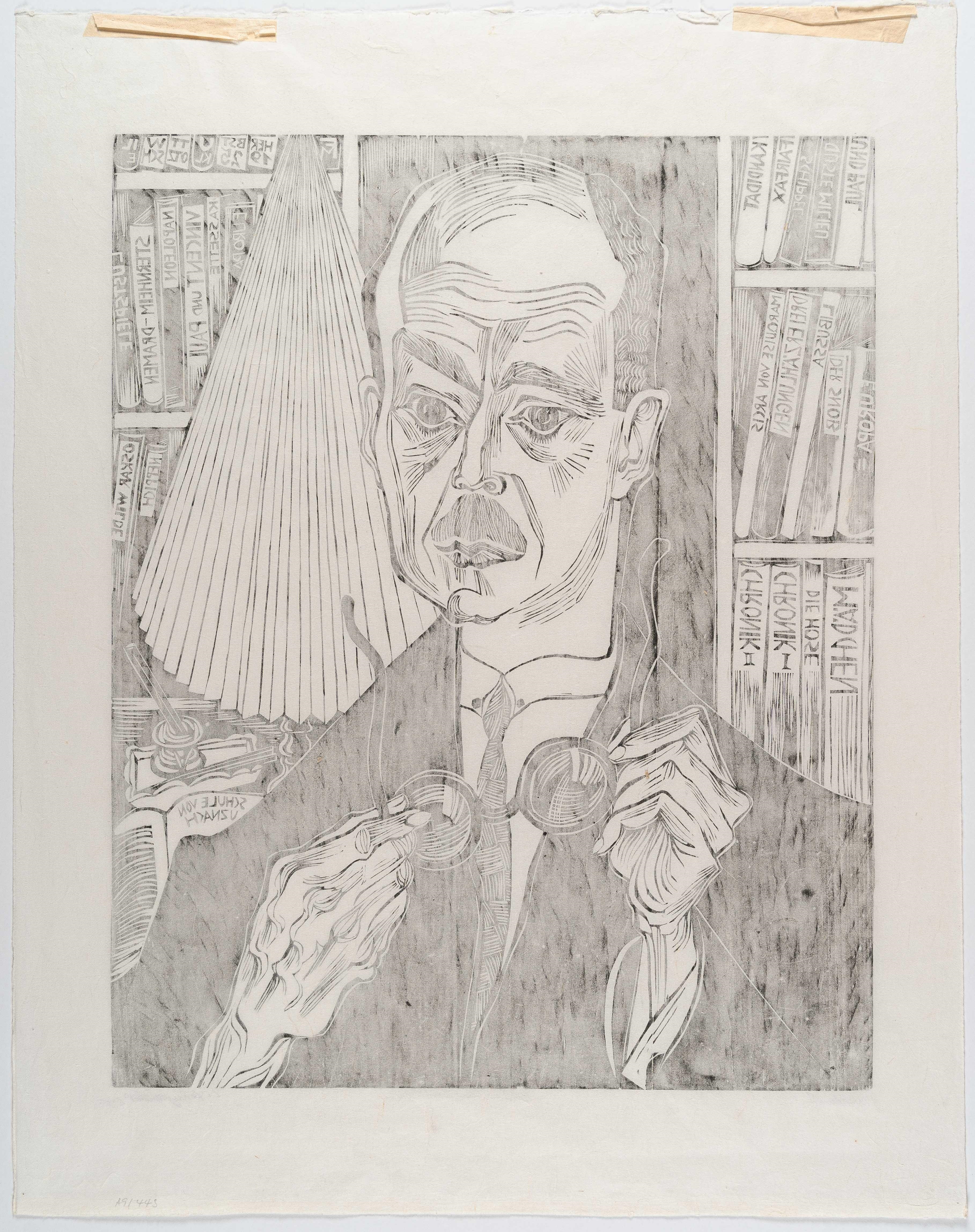 Conrad Felixmüller | Bildnis Carl Sternheim | MutualArt