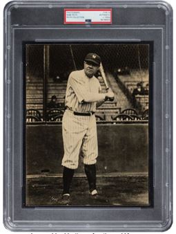 Encapsulated by PSA/DNA, Type 4. Letter of provenance from Ruth's granddaughter. - Babe Ruth