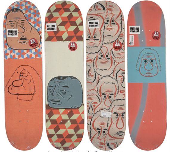 Barry McGee | Theotis; Reynolds (two works) (2021) | MutualArt