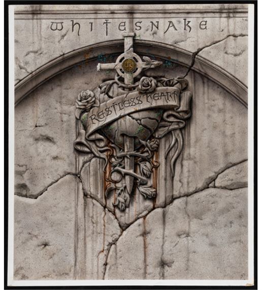 Mick McGinty | Restless Heart, Whitesnake vinyl album cover (1997