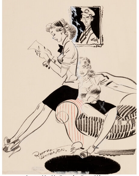 Russell Patterson | King Features Syndicate illustration (three works ...
