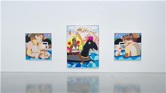 Derrick Adams: Come as You Are - Gagosian, Beverly Hills
