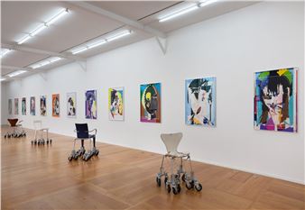 Marina Faust: In the effort to keep day and night together - Galerie Xippas, Paris
