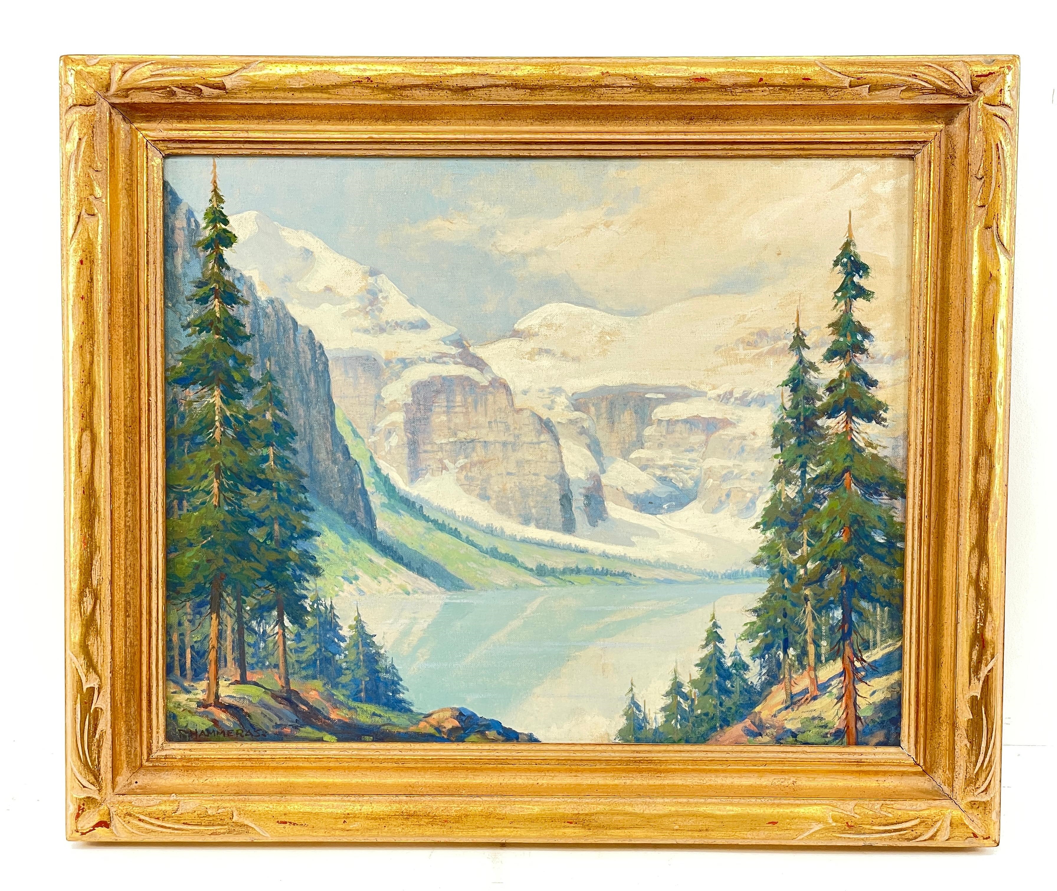 Ralph Hammeras (1894 - 1970) "High Sierras" Oil on Board by Ralph Hammeras