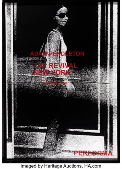 Adam Pendleton | Revival of New York (Hans-Peter Feldman) (2007 