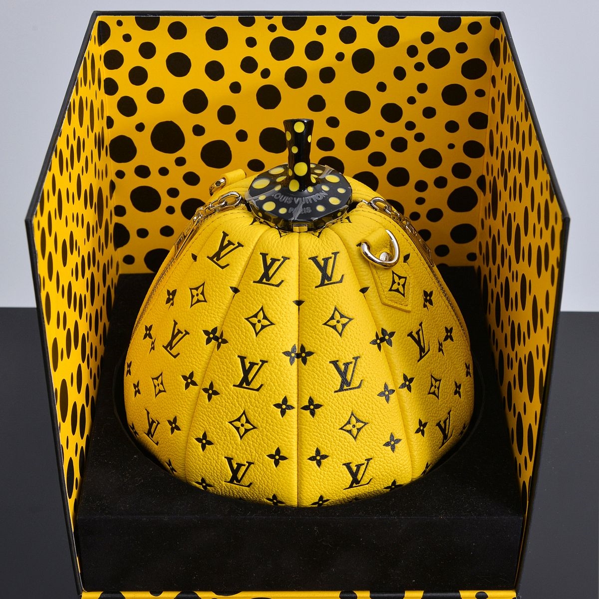 Happy (expensive) Halloween: Yayoi Kusama Pumpkin Minaudière for Louis  Vuitton