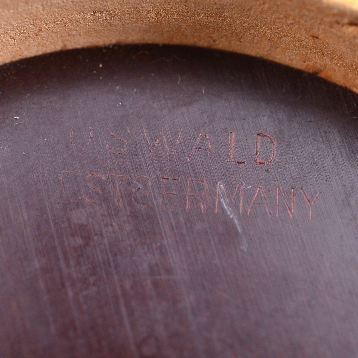 Fritz Oswald Fritz Oswald Rotating Eye Skull Clock MutualArt