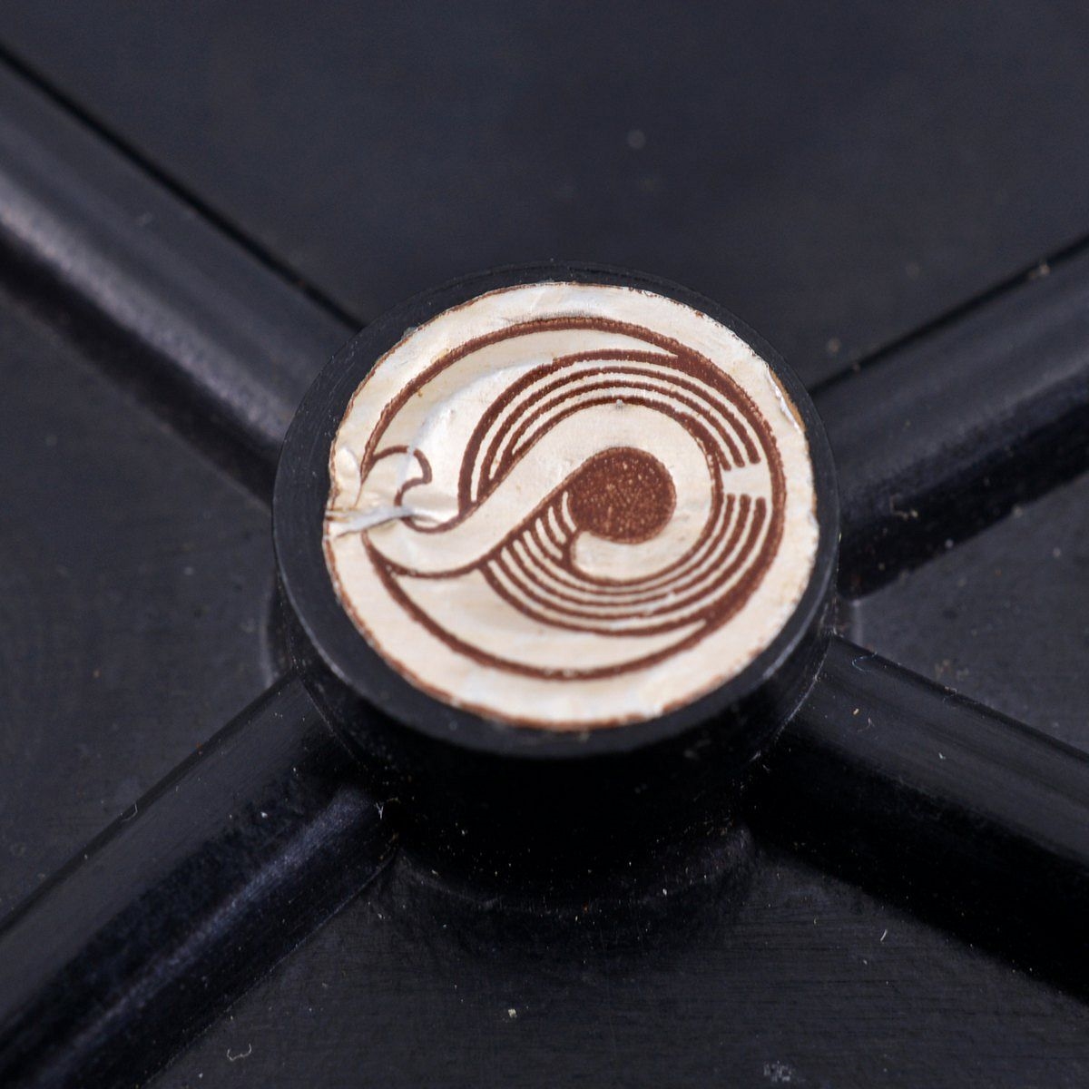 Fritz Oswald Fritz Oswald Rotating Eye Skull Clock MutualArt