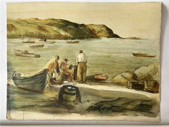 fishermen by Jerri Ricci
