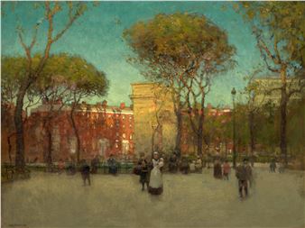 Washington Square, New York - Paul Cornoyer