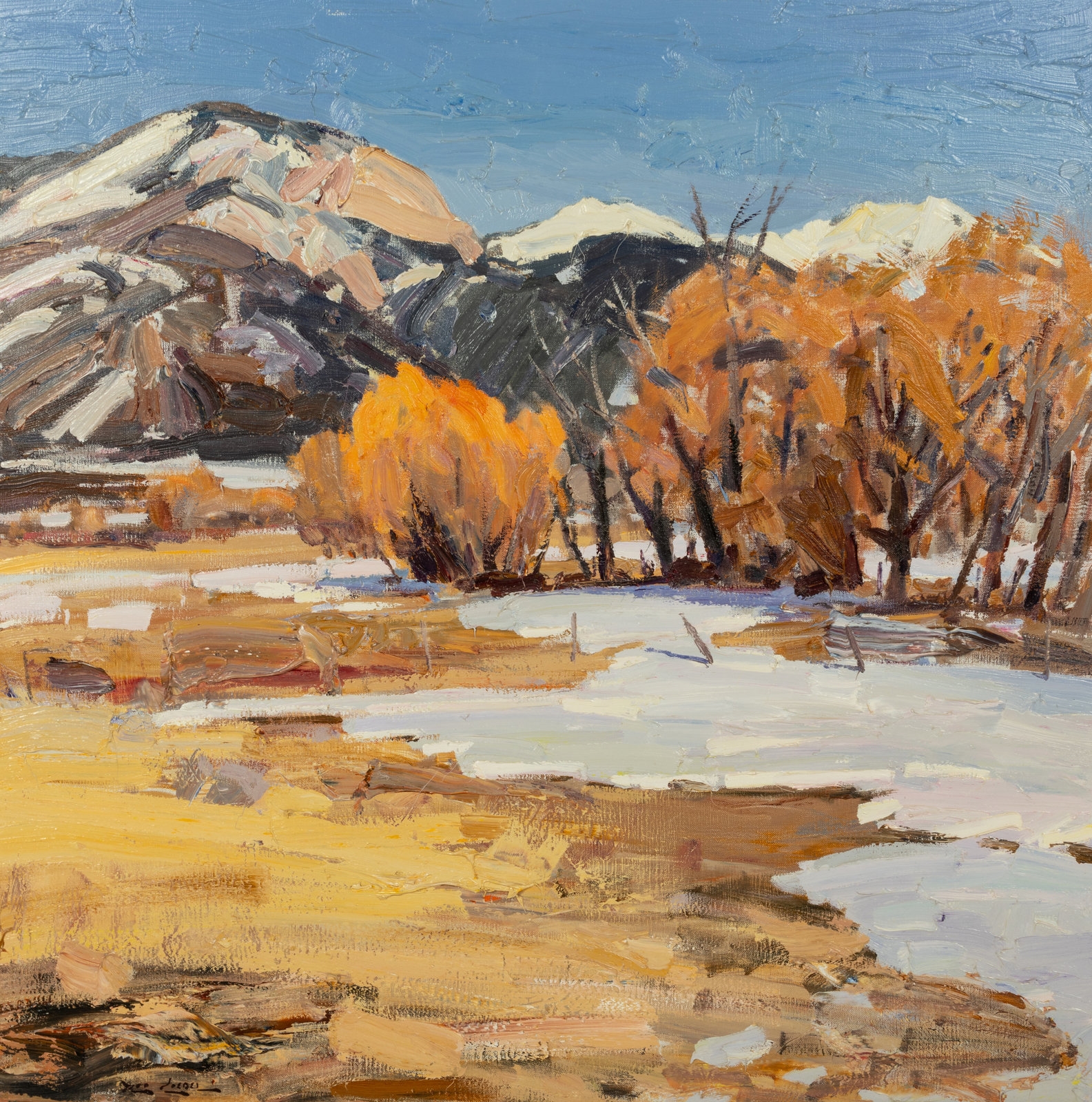 Rod Goebel | Red Willows at Arroya Seco | MutualArt