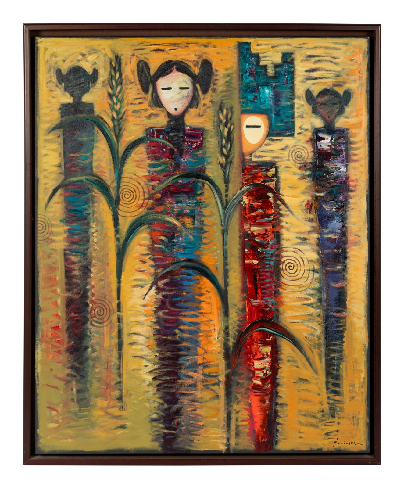Dan Namingha | Corn Maidens | MutualArt