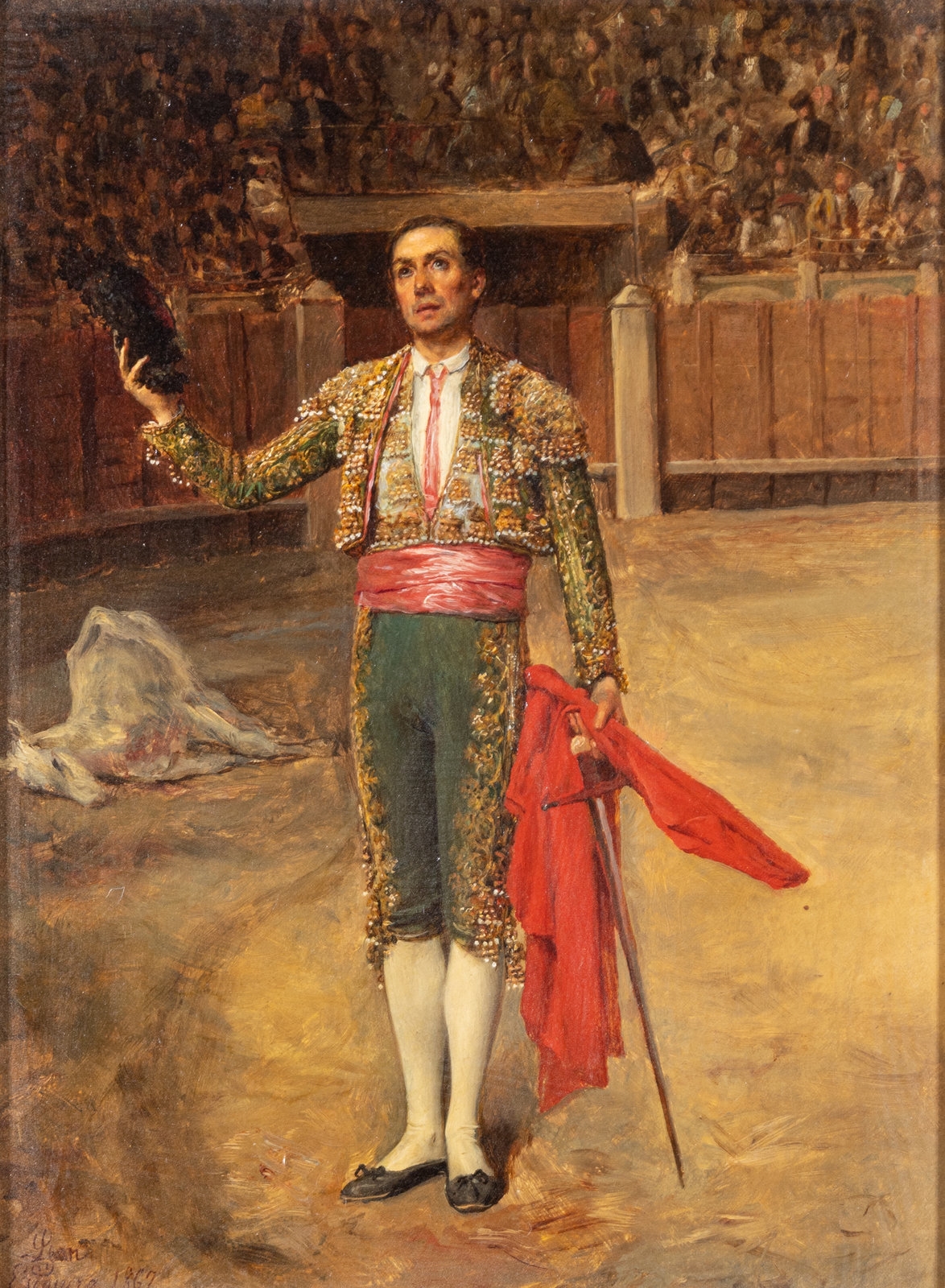 The Toreador by Ignacio de León y Escosura, 1867