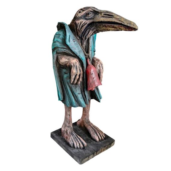 Flightless butler by Marcin Mysliwiec, 2023